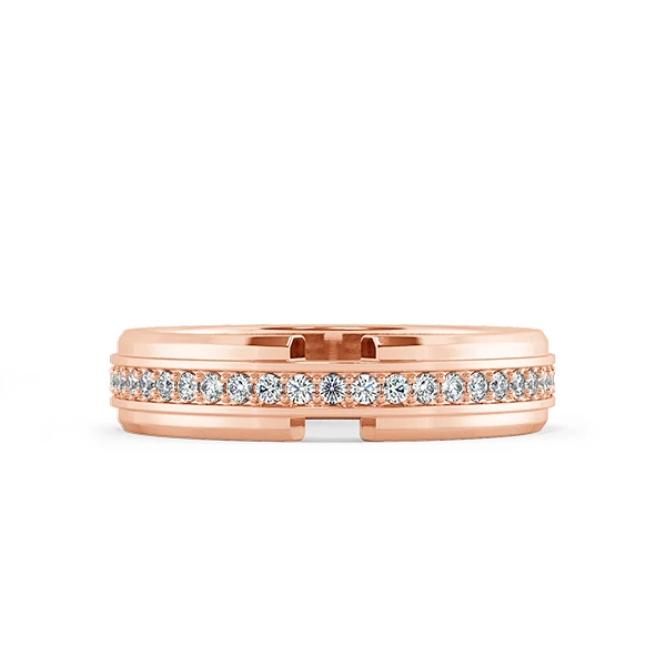 Modern Wedding Band Set NCC2018 2